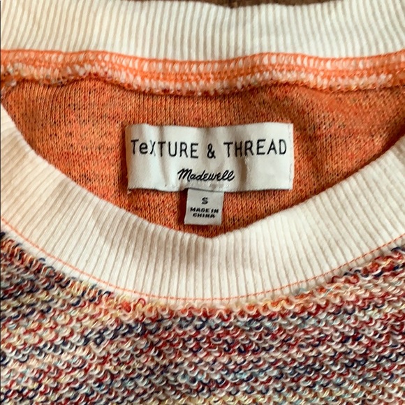 📌Madewell Texture&Thread Spacedyed Sweatshirt Tee - Picture 4 of 6